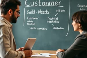 Understanding Customer Needs in Sales