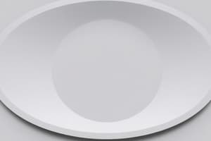 Conic Sections: Circles and Ellipses