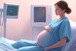 Nursing Care & Complications of Pregnancy