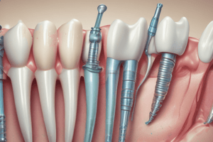 Periodontia Instrumentação: Regiões da Boca e Orientações