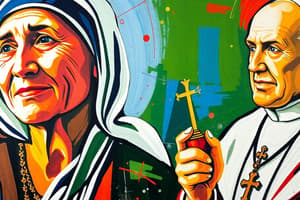 Mother Teresa: Influence and Relationship with Pope John Paul II