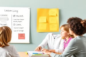 Effective Lesson Planning Techniques