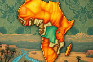 Africa's Geography Overview