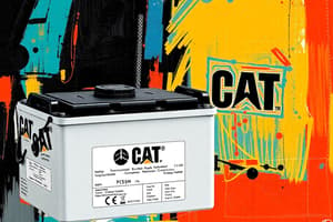 Global Dealer Learning - CAT® Battery Packs Module 3