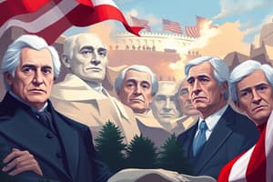 U.S. Presidents 1789-1825 Quiz