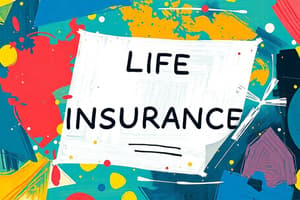 Life Insurance Basics