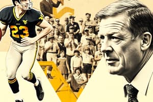 Notable Athletes and Coaches from West Virginia