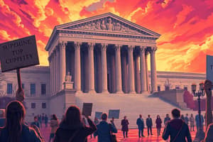 Supreme Court and Abortion Rights Quiz