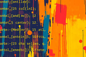 Programación II - Estructuras de Control