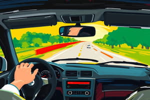 Aggressive Driving and Safety Awareness