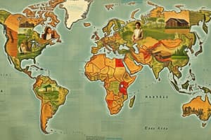 Geography Quiz: World Map Features