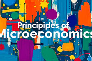 Economics Principles (Micro) ECO111