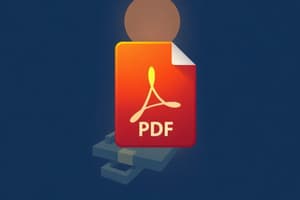 Diseño del icono PDF