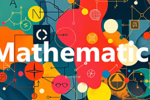 Overview of Mathematics