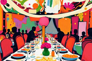 Understanding Banquets and Their Elements