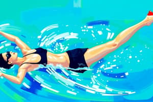 Pilates Swimming and Breast Stroke Techniques