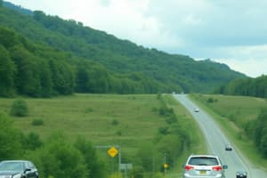 West Virginia Driver's Licensing Handbook Quiz