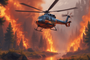 HeliCópteros y su uso en la extinción de incendios