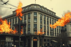 Guidelines for Fire Incidents in Large Spaces