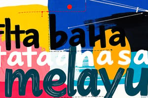 Golongan Kata Bahasa Melayu: Kata Nama