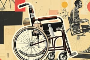 Wheelchair Features and Maintenance