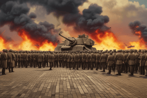 World War II Aggressive Dictators and Causes