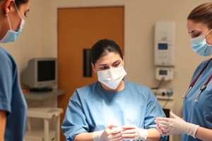 Surgical Nursing Pre and Post-operative Quiz