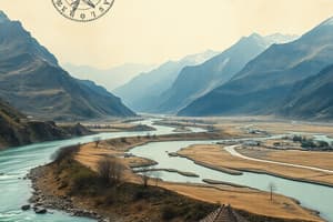 Himalayan River Evolution & Plains Formation