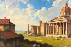 Ancient Rome: Evolution and Domination