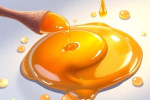 Syrups: Composition and Types