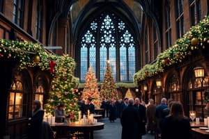 Christmas at Hogwarts - Chapter Overview