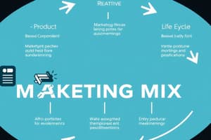 Marketing Mix and Product Life Cycle