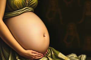 L3 Nutrition and Lifestyle in Pregnancy