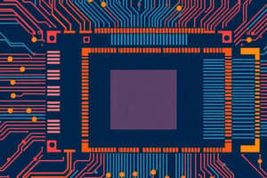 Microprocessor Concepts Quiz