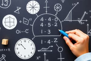 Introduction to Mathematics Module