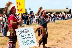 Standing Rock Protests and Dakota Access Pipeline