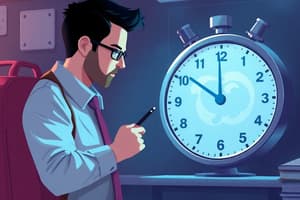 Employee Timekeeping Records Quiz