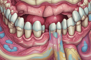 Developmental oral and maxillofacial conditions