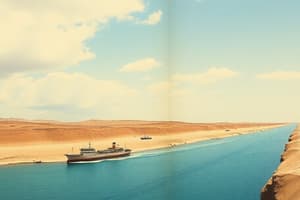 Suez Canal & Imperialism in Asia