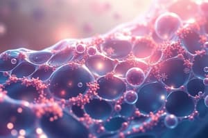 Biology Chapter: Plasma Membrane Structure