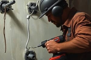 Plumbing and Power Tools Safety Quiz