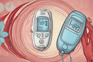 Diabetes and Blood Sugar Regulation