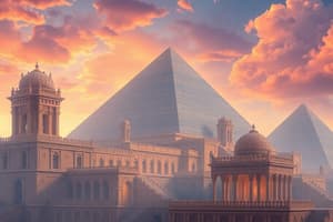 Ancient Egyptian Architecture Overview