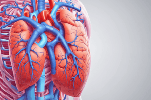 Pulmonary Circulation and Respiratory Membrane Quiz