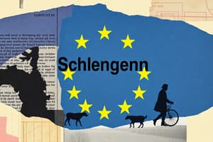 Schengen Area: Right to Cross Borders