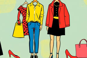 Vocabulario sobre Ropa y Compras