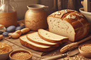 Preparing Whole Cereal Grains for Dough