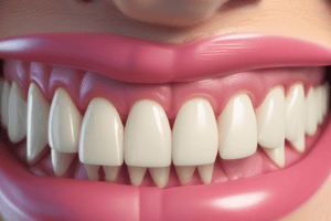 Types and Objectives of Removable Partial Dentures (RPD)