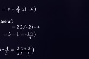 Definite Integrals & Area Calculation