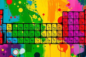 Chemistry Quiz: Atomic Structure & Periodic Table